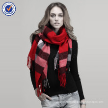 2015 100% Twill wool plaid scarf W08147